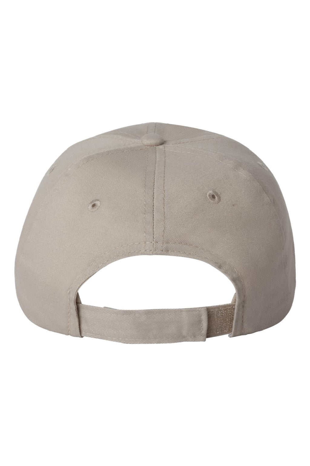 Valucap Hats 6440 Mens Econ Adjustable Hat Khaki Brown Flat Back