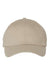 Valucap Hats 6440 Mens Econ Adjustable Hat Khaki Brown Flat Front
