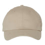 Valucap Mens Econ Adjustable Hat - Khaki Brown - NEW