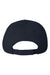 Valucap Hats 6440 Mens Econ Adjustable Hat Navy Blue Flat Back