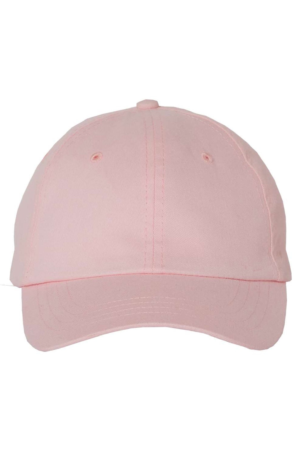 Valucap Hats 6440 Mens Econ Adjustable Hat Pink Flat Front