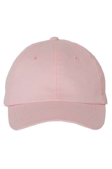 Valucap Hats 6440 Mens Econ Adjustable Hat Pink Flat Front
