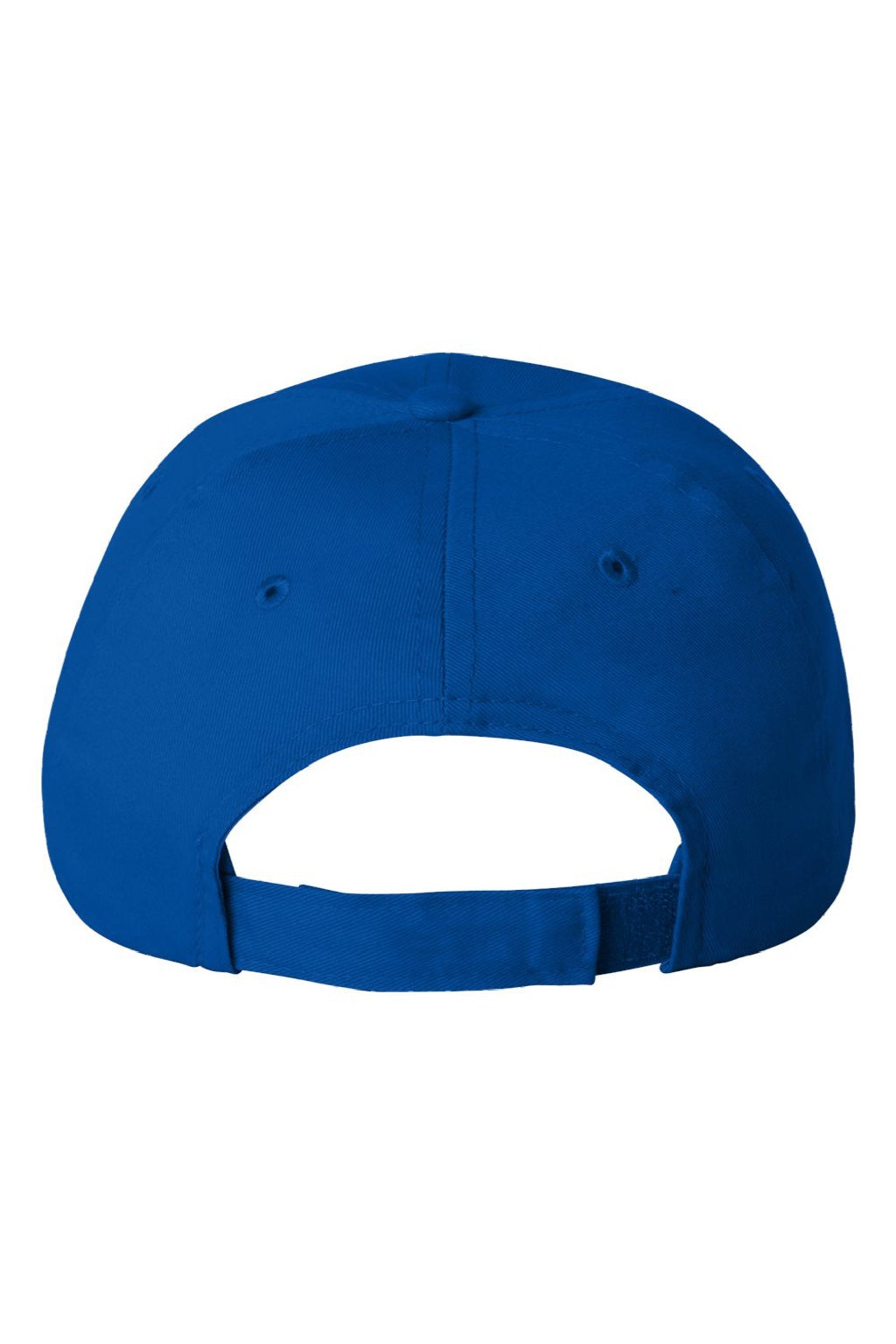 Valucap Hats 6440 Mens Econ Adjustable Hat Royal Blue Flat Back