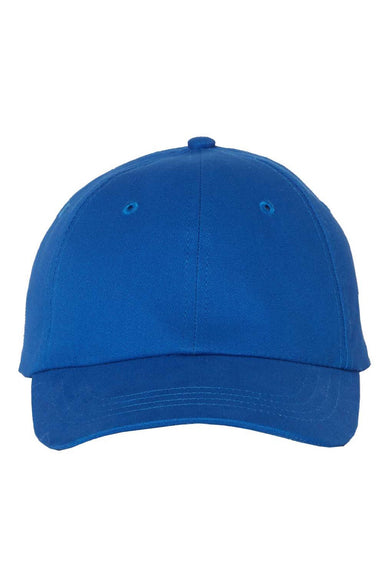 Valucap Hats 6440 Mens Econ Adjustable Hat Royal Blue Flat Front