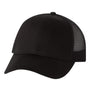 Valucap Mens Mesh Back Twill Snapback Trucker Hat - Black - NEW