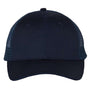 Valucap Hats Mens Mesh Back Twill Snapback Trucker Hat - Navy Blue