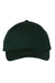 Valucap Hats VC600 Mens Chino Adjustable Hat Forest Green Flat Front