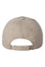 Valucap Hats VC600 Mens Chino Adjustable Hat Khaki Brown Flat Back