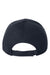 Valucap Hats VC600 Mens Chino Adjustable Hat Navy Blue Flat Back