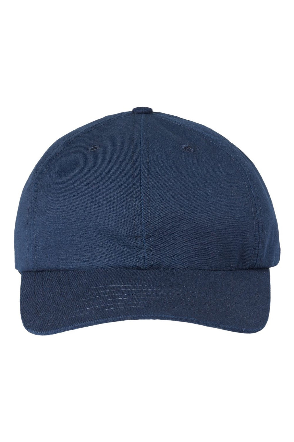 Classic Caps Hats USA200 Mens USA Made Adjustable Dad Hat Navy Blue Flat Front