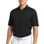 Nike Mens Tech Basic Dri-Fit Moisture Wicking Short Sleeve Polo Shirt - Black