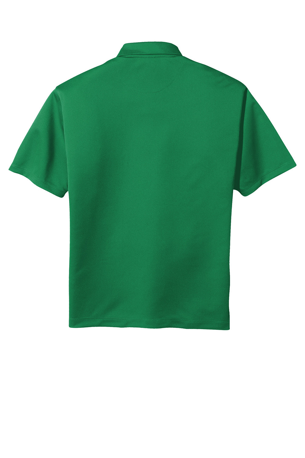 Nike 203690 Mens Tech Basic Dri-Fit Moisture Wicking Short Sleeve Polo Shirt Lucky Green Flat Back
