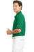Nike 203690 Mens Tech Basic Dri-Fit Moisture Wicking Short Sleeve Polo Shirt Lucky Green Model Side