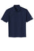 Nike 203690 Mens Tech Basic Dri-Fit Moisture Wicking Short Sleeve Polo Shirt Midnight Navy Blue Flat Front