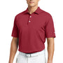 Nike Mens Tech Basic Dri-Fit Moisture Wicking Short Sleeve Polo Shirt - Pro Red