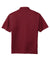 Nike 203690 Mens Tech Basic Dri-Fit Moisture Wicking Short Sleeve Polo Shirt Team Red Flat Back