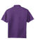 Nike 203690 Mens Tech Basic Dri-Fit Moisture Wicking Short Sleeve Polo Shirt Varsity Purple Flat Back