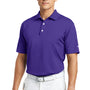 Nike Mens Tech Basic Dri-Fit Moisture Wicking Short Sleeve Polo Shirt - Varsity Purple