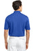 Nike 203690 Mens Tech Basic Dri-Fit Moisture Wicking Short Sleeve Polo Shirt Varsity Royal Blue Model Back