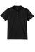 Nike 203697 Womens Tech Basic Dri-Fit Moisture Wicking Short Sleeve Polo Shirt Black Flat Front