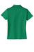 Nike 203697 Womens Tech Basic Dri-Fit Moisture Wicking Short Sleeve Polo Shirt Lucky Green Flat Back