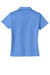 Nike 203697 Womens Tech Basic Dri-Fit Moisture Wicking Short Sleeve Polo Shirt University Blue Flat Back