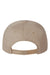 Valucap Hats 8869 Mens 5 Panel Twill Snapback Hat Khaki Brown Flat Back
