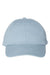 Valucap Hats VC300A Mens Adult Bio-Washed Classic Adjustable Dad Hat Baby Blue Flat Front
