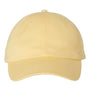 Valucap Mens Adult Bio-Washed Classic Adjustable Dad Hat - Butter Yellow - NEW