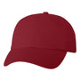 Valucap Mens Adult Bio-Washed Classic Adjustable Dad Hat - Cardinal Red - NEW