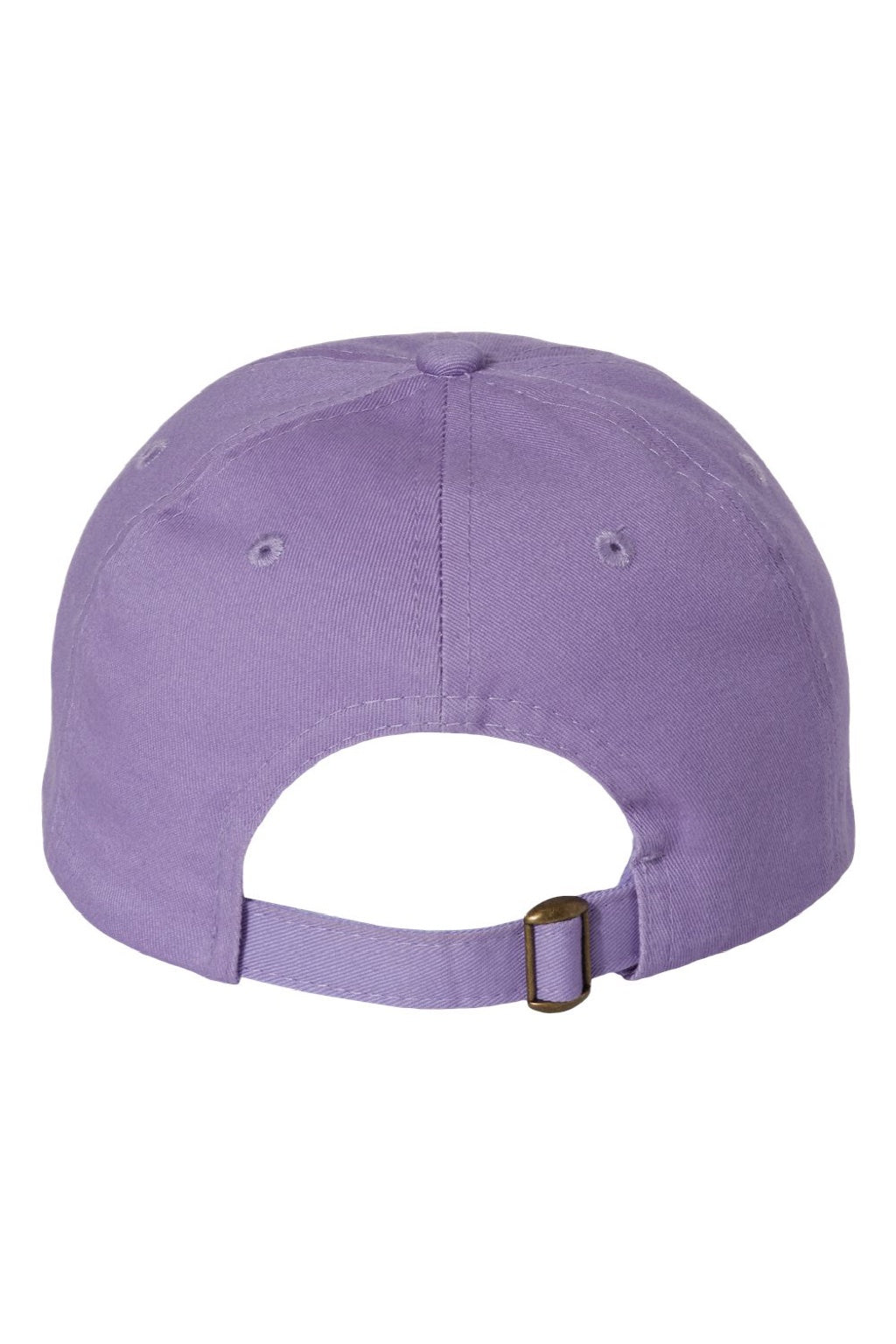 Valucap Hats VC300A Mens Adult Bio-Washed Classic Adjustable Dad Hat Lavender Purple Flat Back