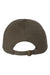 Valucap Hats VC300A Mens Adult Bio-Washed Classic Adjustable Dad Hat Olive Green Flat Back
