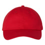 Valucap Mens Adult Bio-Washed Classic Adjustable Dad Hat - Red - NEW