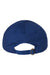 Valucap Hats VC300A Mens Adult Bio-Washed Classic Adjustable Dad Hat Royal Blue Flat Back