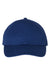 Valucap Hats VC300A Mens Adult Bio-Washed Classic Adjustable Dad Hat Royal Blue Flat Front