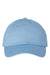 Valucap Hats VC300A Mens Adult Bio-Washed Classic Adjustable Dad Hat Sky Blue Flat Front