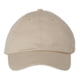 Valucap Mens Adult Bio-Washed Classic Adjustable Dad Hat - Stone - NEW