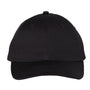 Valucap Hats Mens Twill Snapback Hat - Black