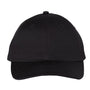 Valucap Mens Twill Adjustable Hat - Black - NEW