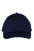 Valucap Hats VC100 Mens Twill Snapback Hat Navy Blue Flat Front