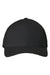 Valucap Hats 9910 Mens Heavy Brushed Twill Adjustable Hat Black Flat Front