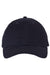Valucap Hats 9910 Mens Heavy Brushed Twill Adjustable Hat Navy Blue Flat Front