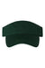 Valucap Hats VC500 Mens Bio-Washed Adjustable Visor Forest Green Flat Front