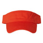 Valucap Hats Mens Bio-Washed Adjustable Visor - Orange