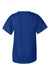 Badger 2120 Youth B-Core Moisture Wicking Short Sleeve Crewneck T-Shirt Royal Blue Flat Back