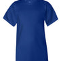 Badger Youth B-Core Moisture Wicking Short Sleeve Crewneck T-Shirt - Royal Blue - NEW