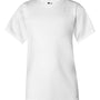 Badger Youth B-Core Moisture Wicking Short Sleeve Crewneck T-Shirt - White - NEW