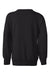 Hanes P360 Youth Ecosmart Crewneck Sweatshirt Black Flat Back