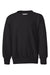 Hanes P360 Youth Ecosmart Crewneck Sweatshirt Black Flat Front