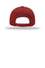 Richardson Hats 212 Mens Pro Twill Snapback Hat Cardinal Red Flat Back